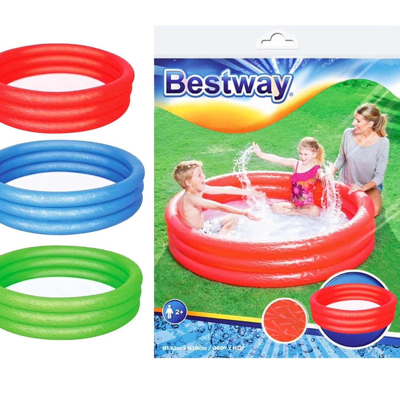 Pileta 3 aros 152x30